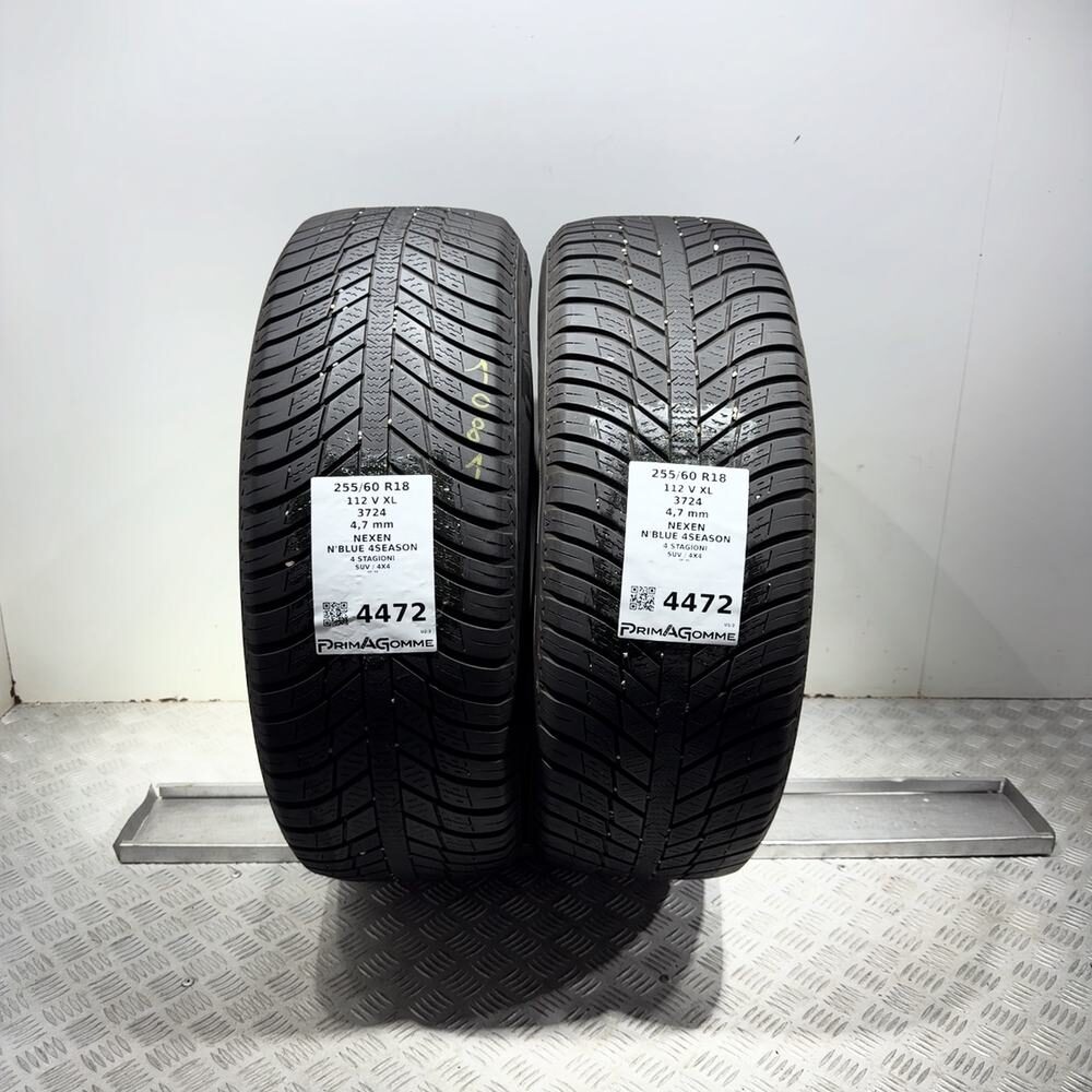 Gomme Usate 255 60 R18 112V XL Nexen N'Blue 4Season 4 Stagioni | Gomme Usate | PrimaGomme.it Gomme usate Nexen N'Blue 4Season 255/60 R18 112V