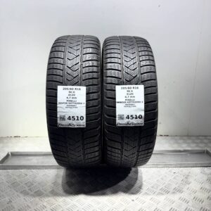 Gomme Usate 205 60 R16 96H Pirelli Winter Sottozero 3 Invernali