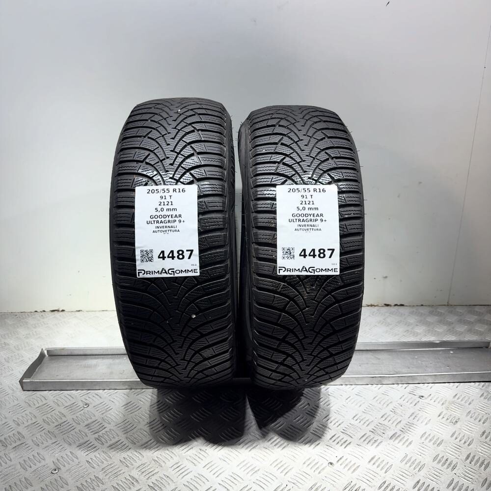 Gomme Usate 205 55 R16 91T Goodyear Ultragrip 9+ 71% Invernali | Gomme Usate | PrimaGomme.it Gomme usate GOODYEAR Ultragrip 9+ 205/55 R16 91T