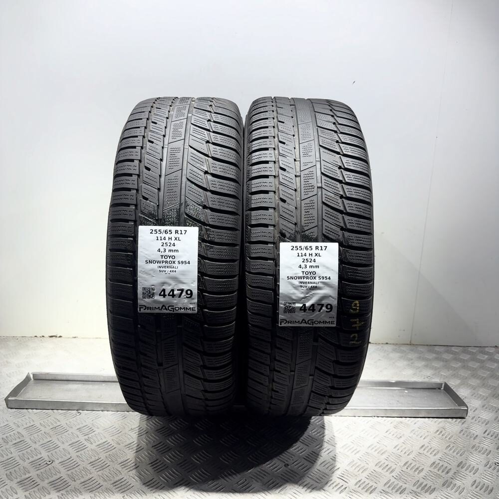 Gomme Usate 255 65 R17 114H XL Toyo Snowprox S954 Invernali | Gomme Usate | PrimaGomme.it Gomme usate TOYO Snowprox S954 255/65 R17 114H