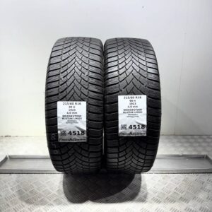 Gomme Usate 215 60 R16 99H Bridgestone Blizzak LM005 Invernali