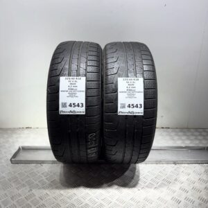 Gomme Usate 225 40 R18 92V XL Pirelli Winter 240 Sottozero RunFlat Invernali