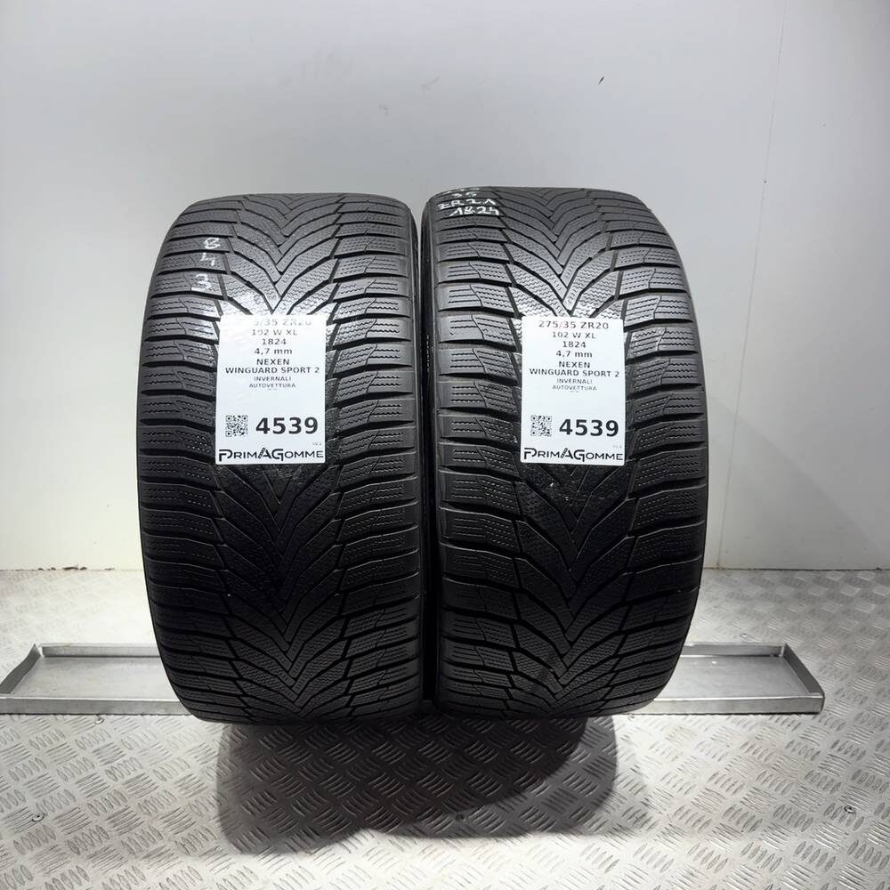 Gomme Usate 275 35 ZR20 102W XL Nexen Winguard Sport 2 Invernali | Gomme Usate | PrimaGomme.it Gomme usate Nexen Winguard Sport 2 275/35 ZR20 102W: fino a 270 km/h