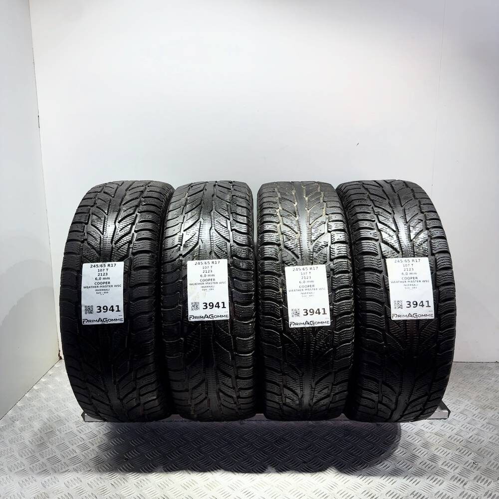 Gomme Usate 245 65 R17 107T Cooper Weather-Master Wsc 86% Invernali | Gomme Usate | PrimaGomme.it Gomme usate COOPER Weather-Master WSC 245/65 R17 107T