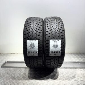 Gomme Usate 195 55 R16 87H Uniroyal MS Plus 66 Invernali