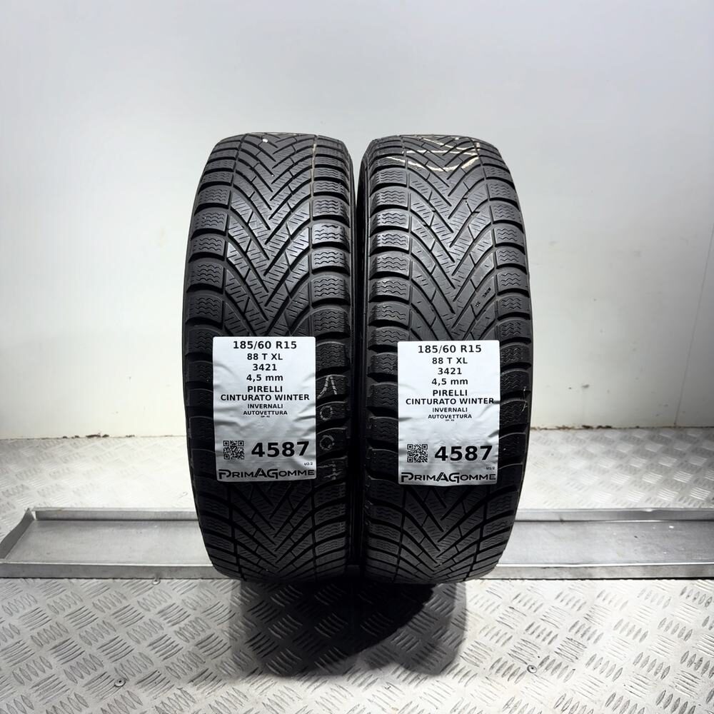 Gomme Usate 185 60 R15 88T XL Pirelli Cinturato Winter Invernali | Gomme Usate | PrimaGomme.it Gomme usate PIRELLI Cinturato Winter 185/60 R15 88T