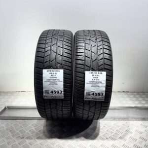 Gomme Usate 195 50 R16 88H XL Continental Contiwintercontact TS830P Invernali
