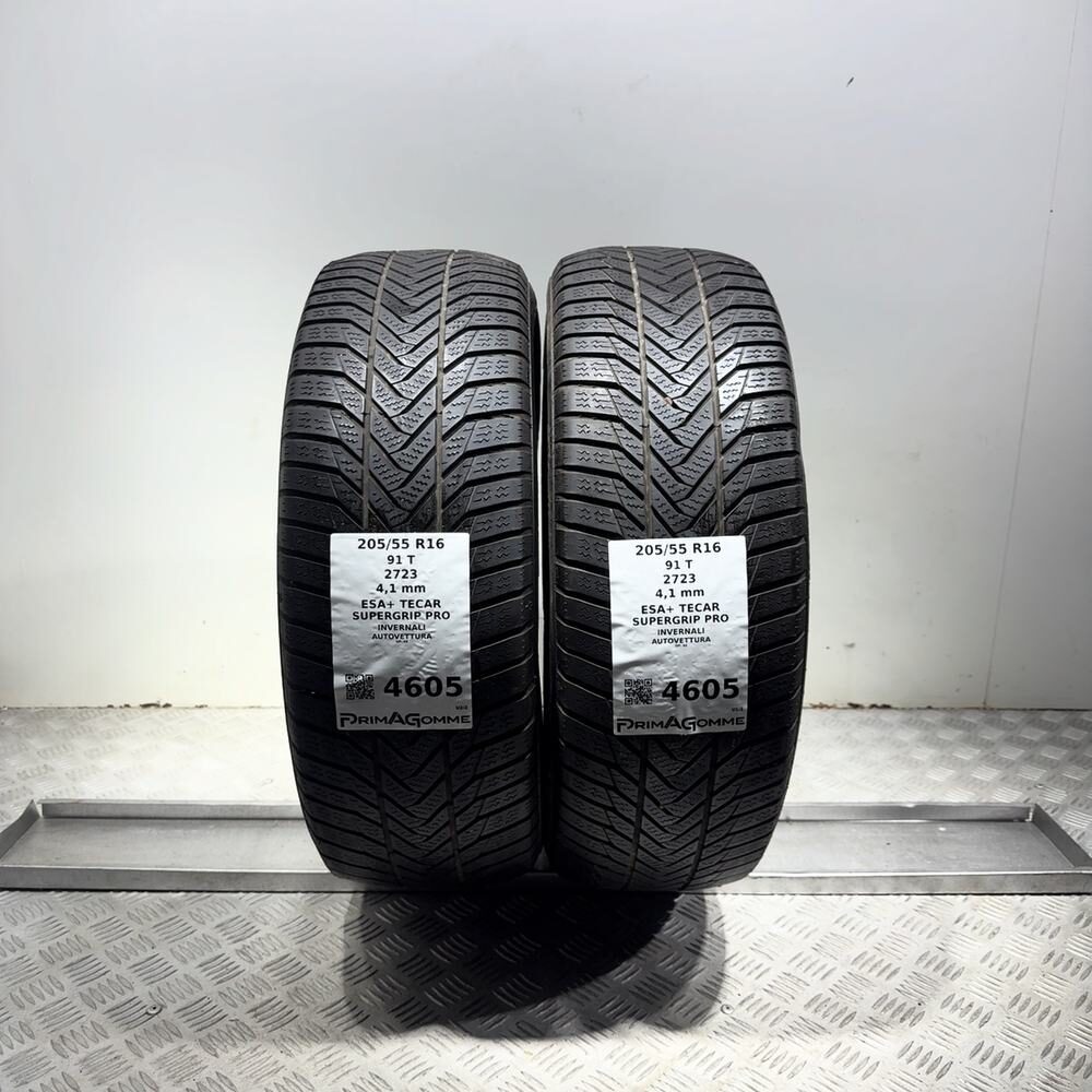 Gomme Usate 205 55 R16 91T Esa+ Tecar Supergrip Pro Invernali | Gomme Usate | PrimaGomme.it Gomme usate ESA+ TECAR Supergrip Pro 205/55 R16 91T