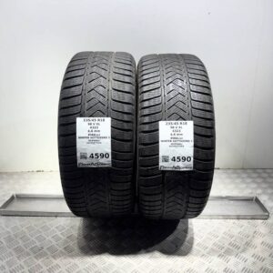 Gomme Usate 235 45 R18 98V XL Pirelli Winter Sottozero 3 Invernali