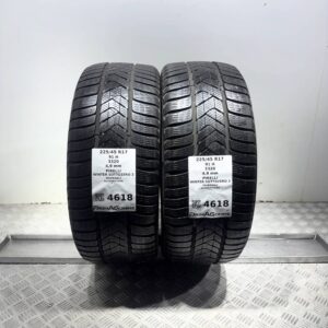 Gomme Usate 225 45 R17 91H Pirelli Winter Sottozero 3 Invernali