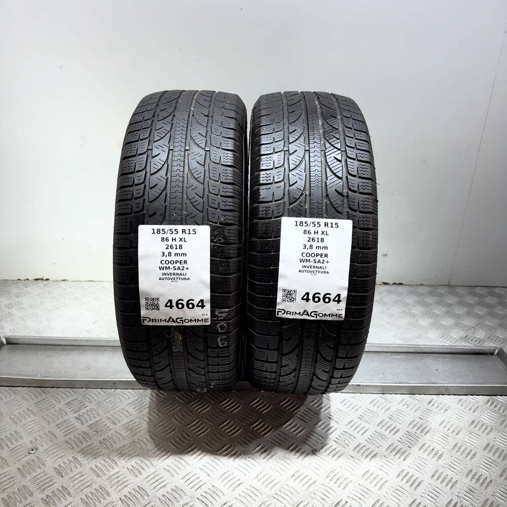 Gomme Usate 185 55 R15 86H XL Cooper WM-SA2+ Invernali | Gomme Usate | PrimaGomme.it Gomme usate COOPER WM-SA2+ 185/55 R15 86H
