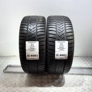 Gomme Usate 225 45 R17 91H Pirelli Sottozero 3 73% Invernali
