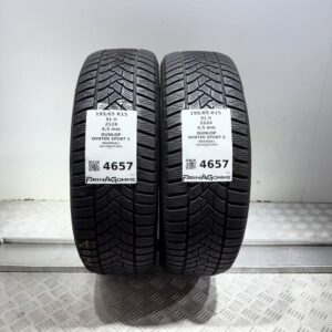 Gomme Usate 195 65 R15 91H Dunlop Winter Sport 5 Invernali
