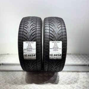 Gomme Usate 195 55 R16 87H Nankang Winter Activa SV-3 83% Invernali