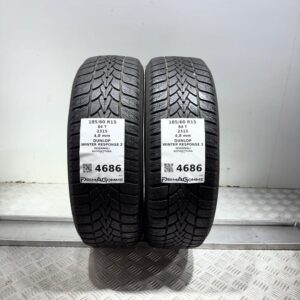 Gomme Usate 185 60 R15 84T Dunlop Winter Response 2 Invernali