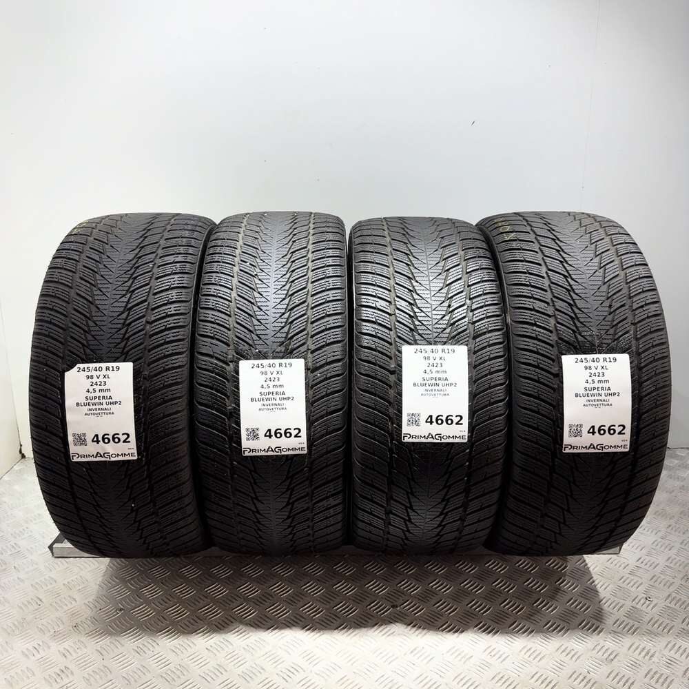 Gomme Usate 245 40 R19 98V XL Superia Bluewin Uhp2 Invernali | Gomme Usate | PrimaGomme.it Gomme usate Superia Bluewin Uhp2 245/40 R19 98V