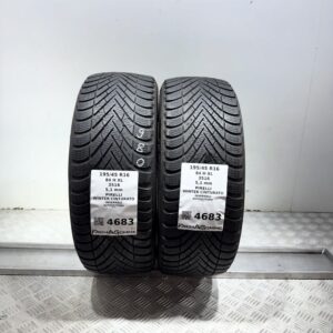 Gomme Usate 195 45 R16 84H XL Pirelli Winter Cinturato 73% Invernali