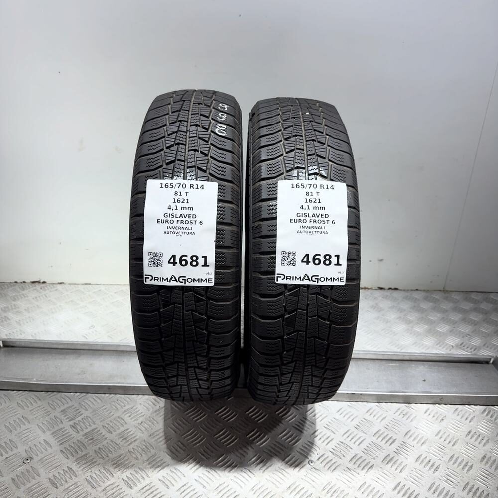 Gomme Usate 165 70 R14 81T Gislaved Euro Frost 6 Invernali | Gomme Usate | PrimaGomme.it Gomme usate Gislaved Euro Frost 6 165/70 R14 81T