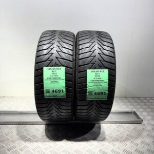 Gomme Usate 195 50 R15 82T Continental Contiwintercontact TS800 Invernali