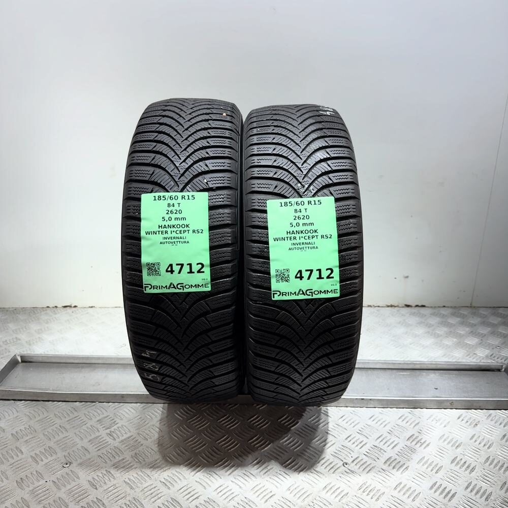 Gomme Usate 185 60 R15 84T Hankook Winter I*Cept RS2 71% Invernali | Gomme Usate | PrimaGomme.it Gomme usate HANKOOK Winter I*Cept RS2 185/60 R15 84T