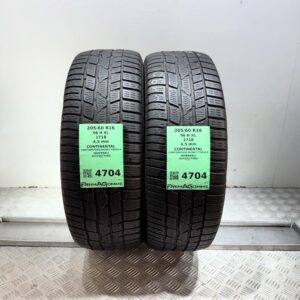 Gomme Usate 205 60 R16 96H XL Continental Contiwintercontact TS830 P Invernali