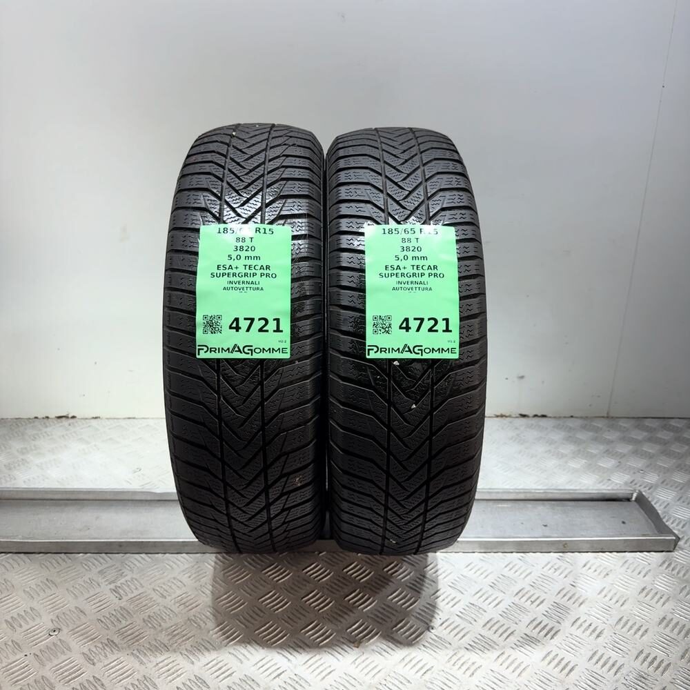 Gomme Usate 185 65 R15 88T Esa+ Tecar Supergrip Pro 71% Invernali | Gomme Usate | PrimaGomme.it Gomme usate ESA+ TECAR Supergrip Pro 185/65 R15 88T