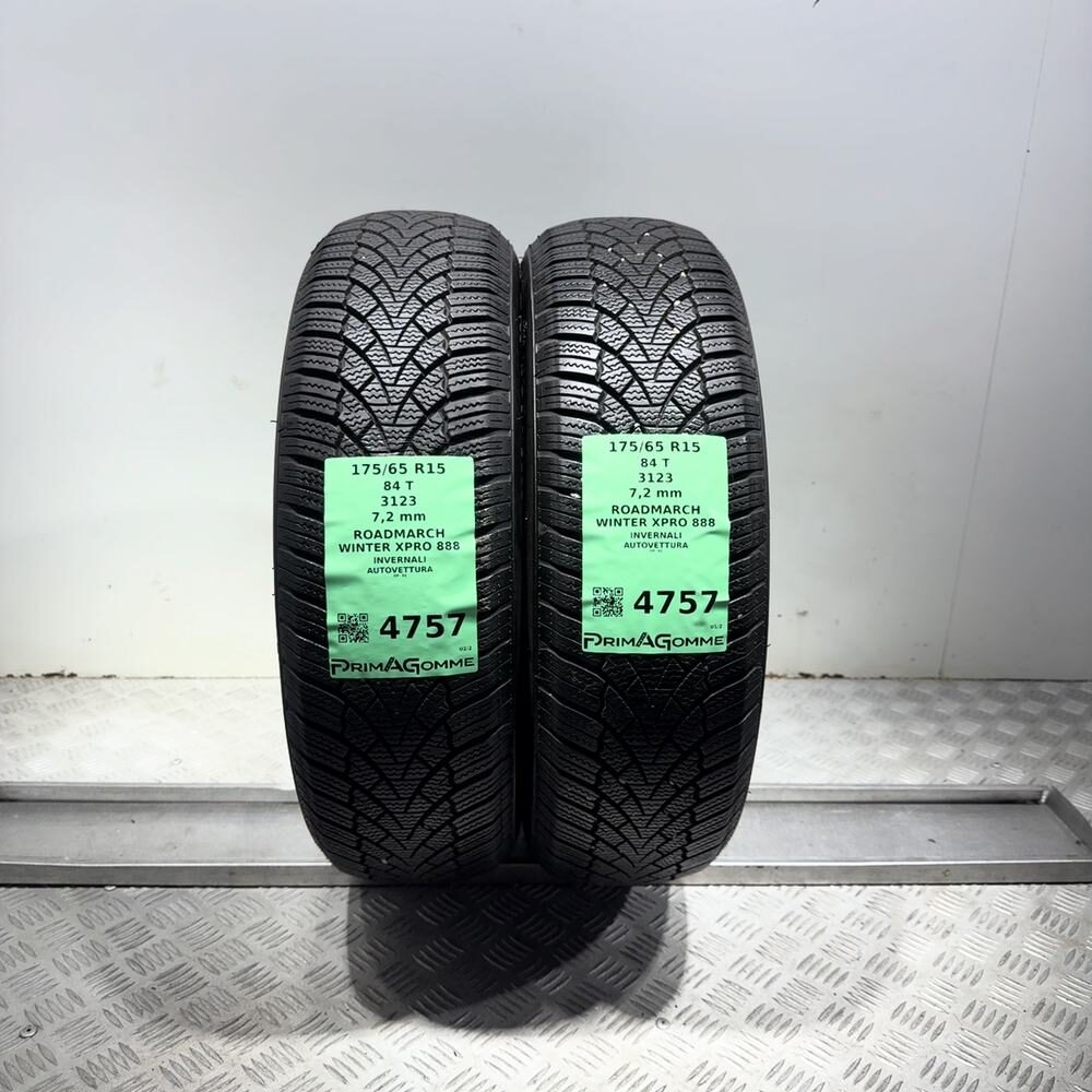 Gomme Usate 175 65 R15 84T Roadmarch Winter Xpro 888 98% Invernali | Gomme Usate | PrimaGomme.it Gomme usate Roadmarch Winter Xpro 888 175/65 R15 84T