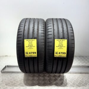 Gomme Usate 245 40 ZR17 95Y XL Dunlop Sport Maxx RT2 71% Estive