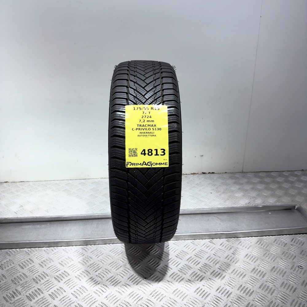 Gomma Usata 175 55 R15 77T Tracmax C-Privilo S130 98% Invernale | Gomme Usate | PrimaGomme.it Gomma usata TRACMAX C-Privilo S130 175/55 R15 77T