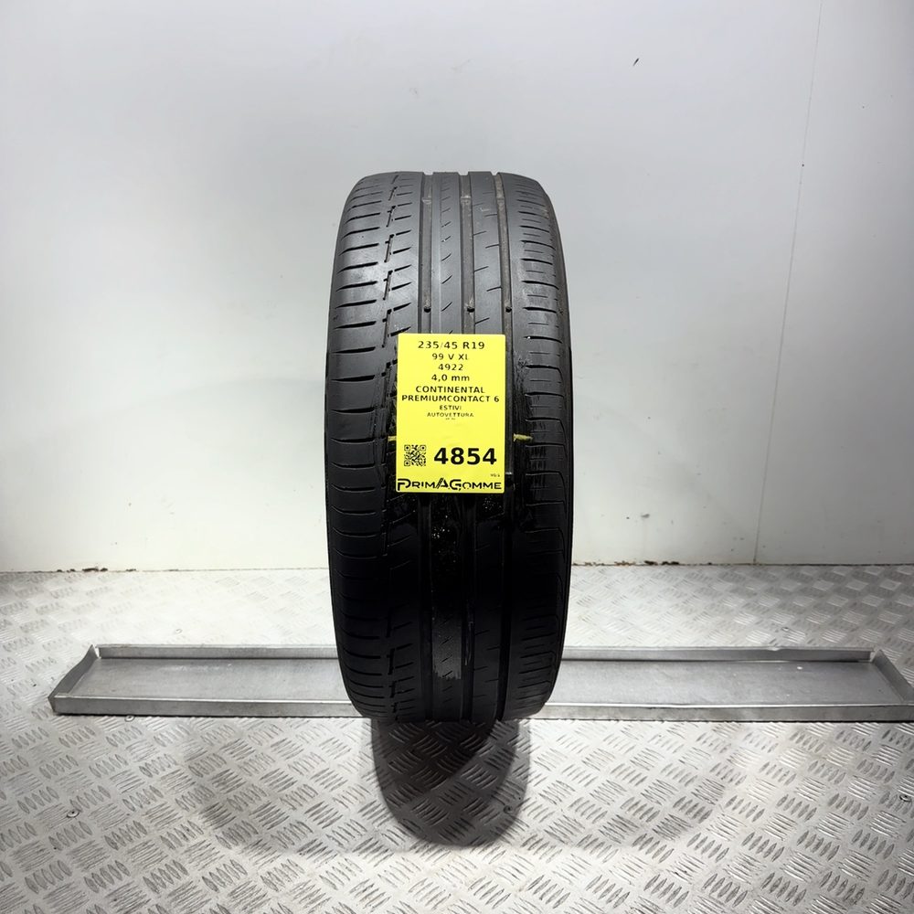Gomma usata CONTINENTAL PremiumContact 6 235/45 R19 99V | Prima Gomme Gomma usata CONTINENTAL PremiumContact 6 235/45 R19 99V