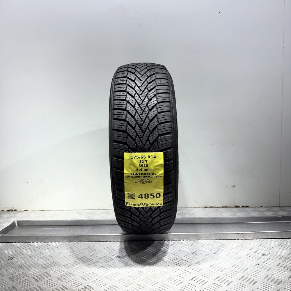 Gomma usata CONTINENTAL ContiWinterContact TS850 175/65 R14 82T | Prima Gomme Gomma usata CONTINENTAL ContiWinterContact TS850 175/65 R14 82T