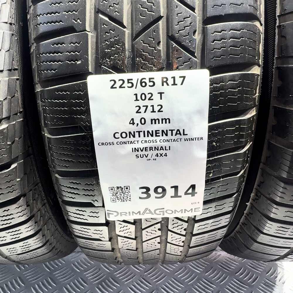 Gomme usate CONTINENTAL Cross Contact Cross Contact Winter 225/65 R17 102T – foto 03 | Prima Gomme CONTINENTAL Cross Contact Cross Contact Winter 225/65 R17 102T, dettaglio fotografico 3