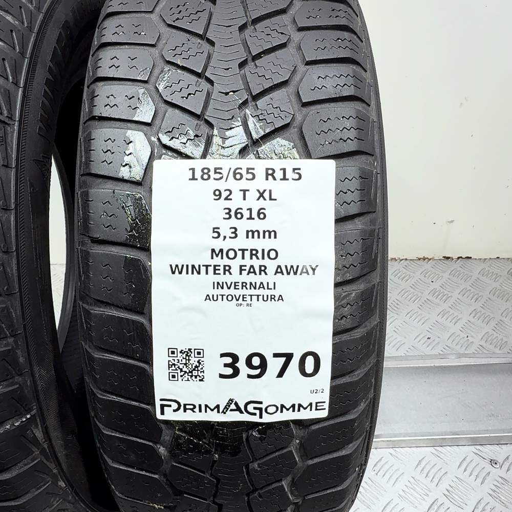 Gomme Usate 185 65 R15 XL 92T Motrio Winter Far Away 76% Invernali | Gomme Usate | PrimaGomme.it Motrio Winter Far Away 185/65 R15 92T, dettaglio fotografico 3