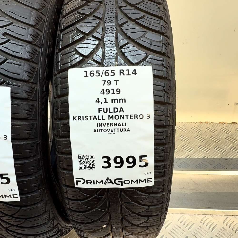 Gomme Usate 165 65 R14 79T Fulda Kristall Montero 3 Invernali | Gomme Usate | PrimaGomme.it FULDA Kristall Montero 3 165/65 R14 79T, dettaglio fotografico 3