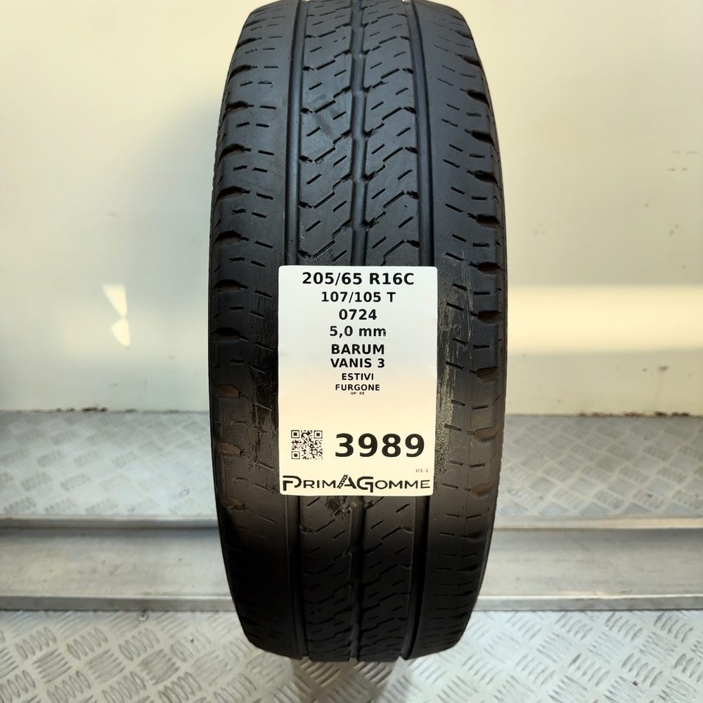 Gomma Usata 205 65 R16C 107/105T Barum Vanis 3 71% Estivo | Gomme Usate | PrimaGomme.it BARUM Vanis 3 205/65 R16C 107/105T, dettaglio fotografico 3