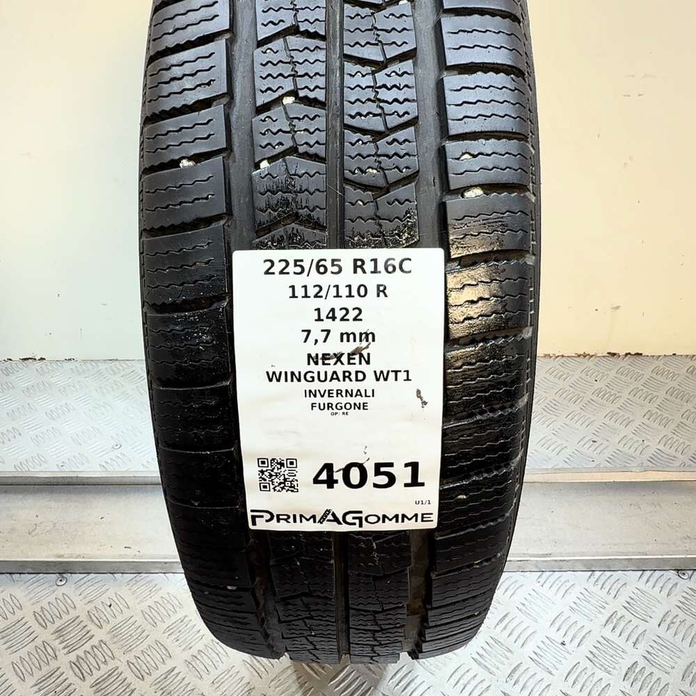 Gomma Usata 225 65 R16C 112/110R Nexen Winguard WT1 98% Invernale | Gomme Usate | PrimaGomme.it Nexen Winguard WT1 225/65 R16C 112/110R, dettaglio fotografico 3