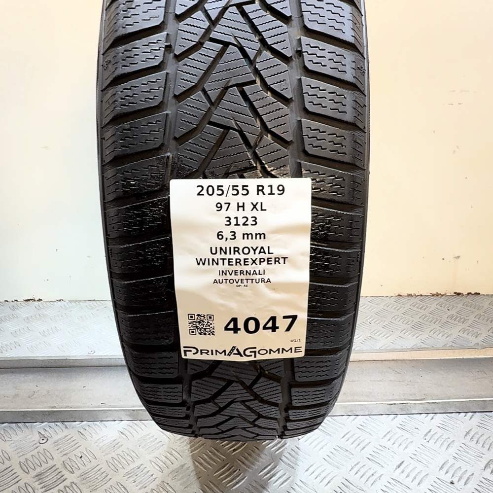 Gomma Usata 205 55 R19 97H XL Uniroyal Winterexpert 90% Invernale | Gomme Usate | PrimaGomme.it UNIROYAL Winterexpert 205/55 R19 97H, dettaglio fotografico 3