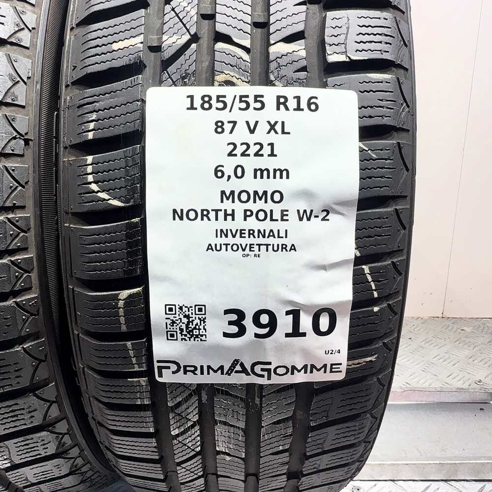 Gomme usate Momo North Pole W-2 185/55 R16 87V – foto 03 | Prima Gomme Momo North Pole W-2 185/55 R16 87V, dettaglio fotografico 3