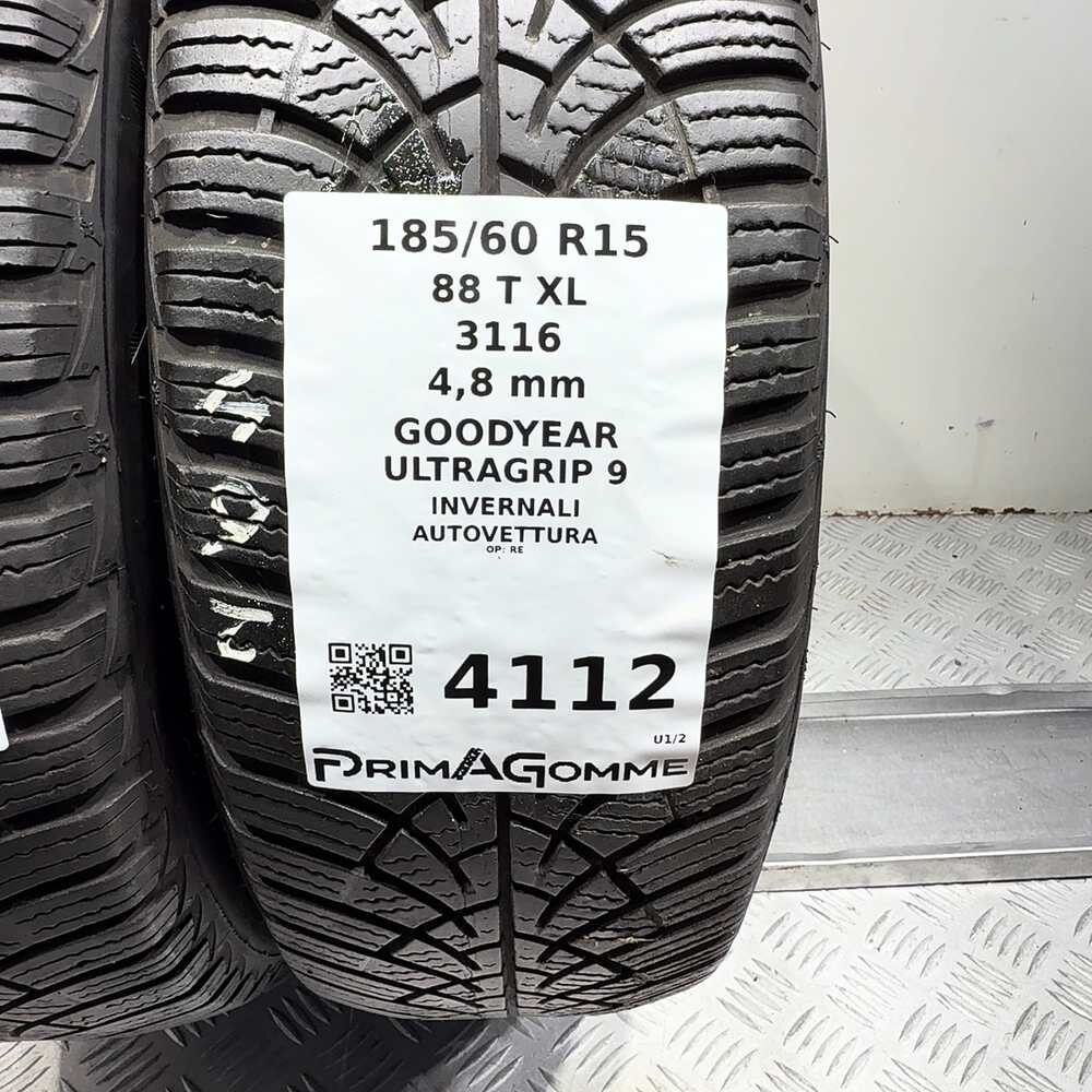 Gomme usate GOODYEAR UltraGrip 9 185/60 R15 88T – foto 03 | Prima Gomme GOODYEAR UltraGrip 9 185/60 R15 88T, dettaglio fotografico 3
