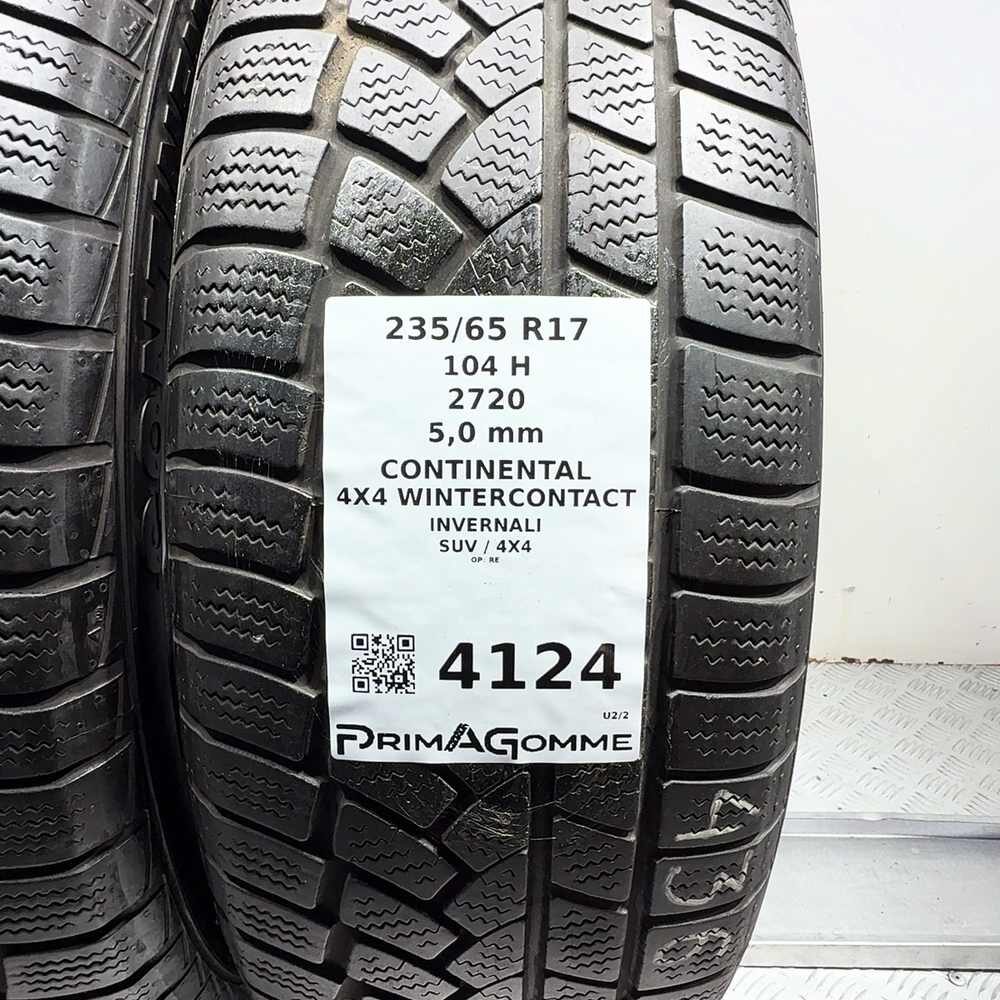 Gomme usate CONTINENTAL 4x4 WinterContact 235/65 R17 104H – foto 03 | Prima Gomme CONTINENTAL 4x4 WinterContact 235/65 R17 104H, dettaglio fotografico 3