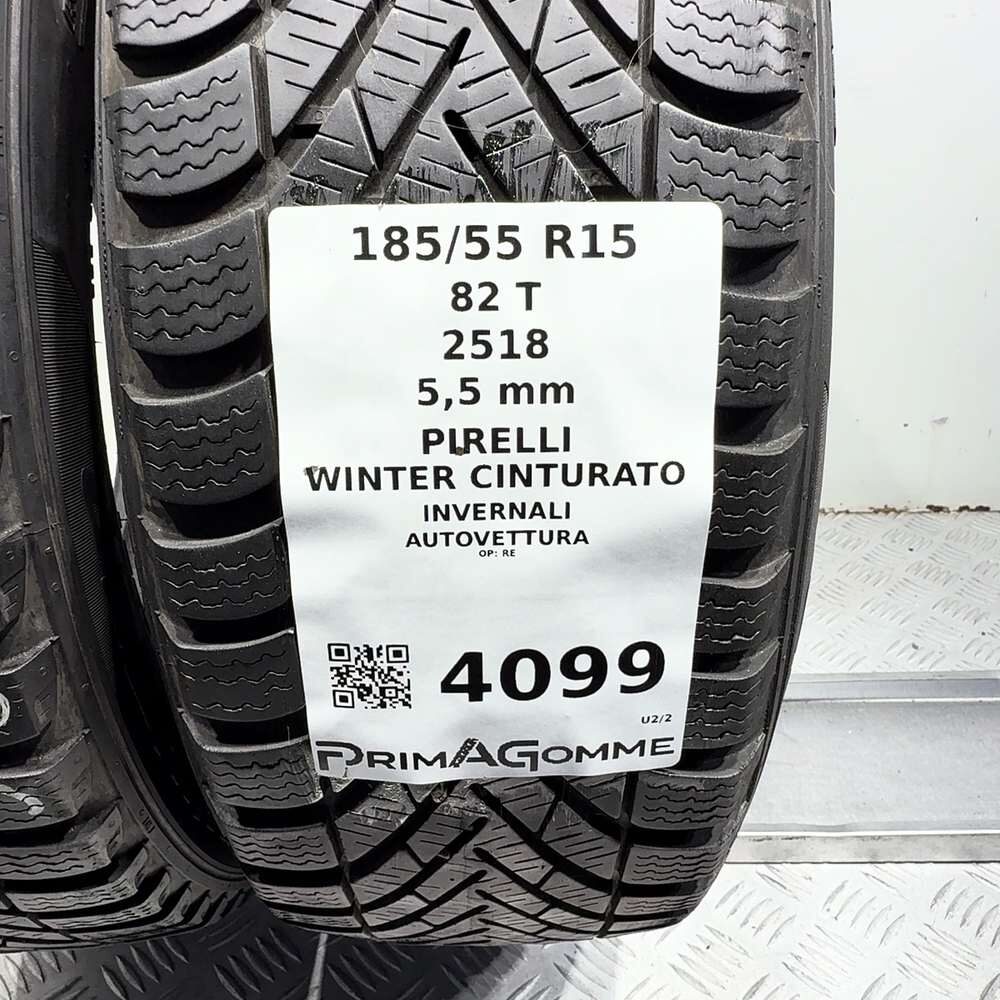 Gomme usate PIRELLI Winter Cinturato 185/55 R15 82T – foto 03 | Prima Gomme PIRELLI Winter Cinturato 185/55 R15 82T, dettaglio fotografico 3