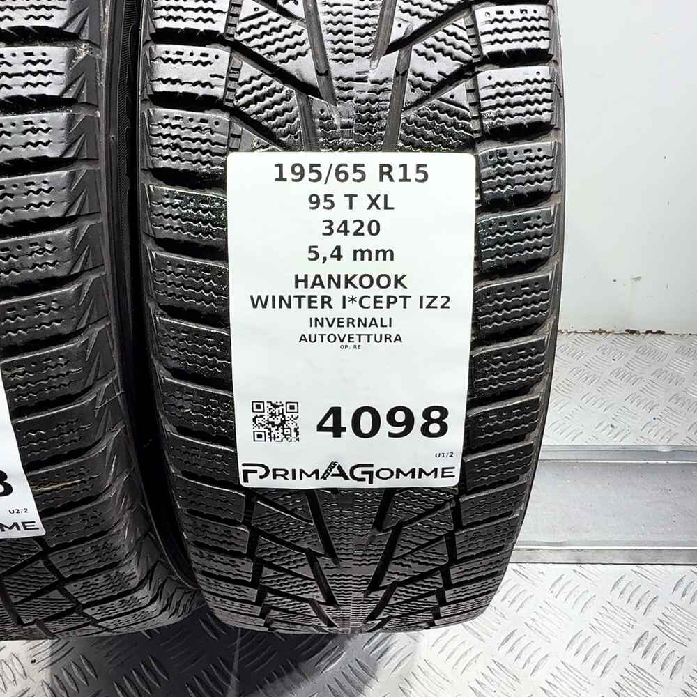 Gomme usate HANKOOK Winter I*Cept IZ2 195/65 R15 95T – foto 03 | Prima Gomme HANKOOK Winter I*Cept IZ2 195/65 R15 95T, dettaglio fotografico 3