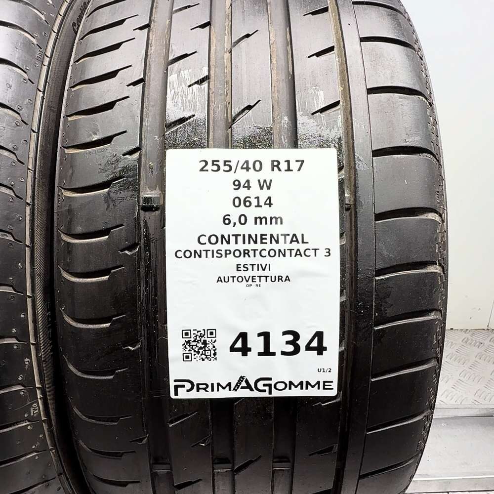 Gomme Usate 255 40 R17 94W Continental Contisportcontact 3 86% Estive | Gomme Usate | PrimaGomme.it CONTINENTAL ContiSportContact 3 255/40 R17 94W: fino a 270 km/h, dettaglio fotografico 3