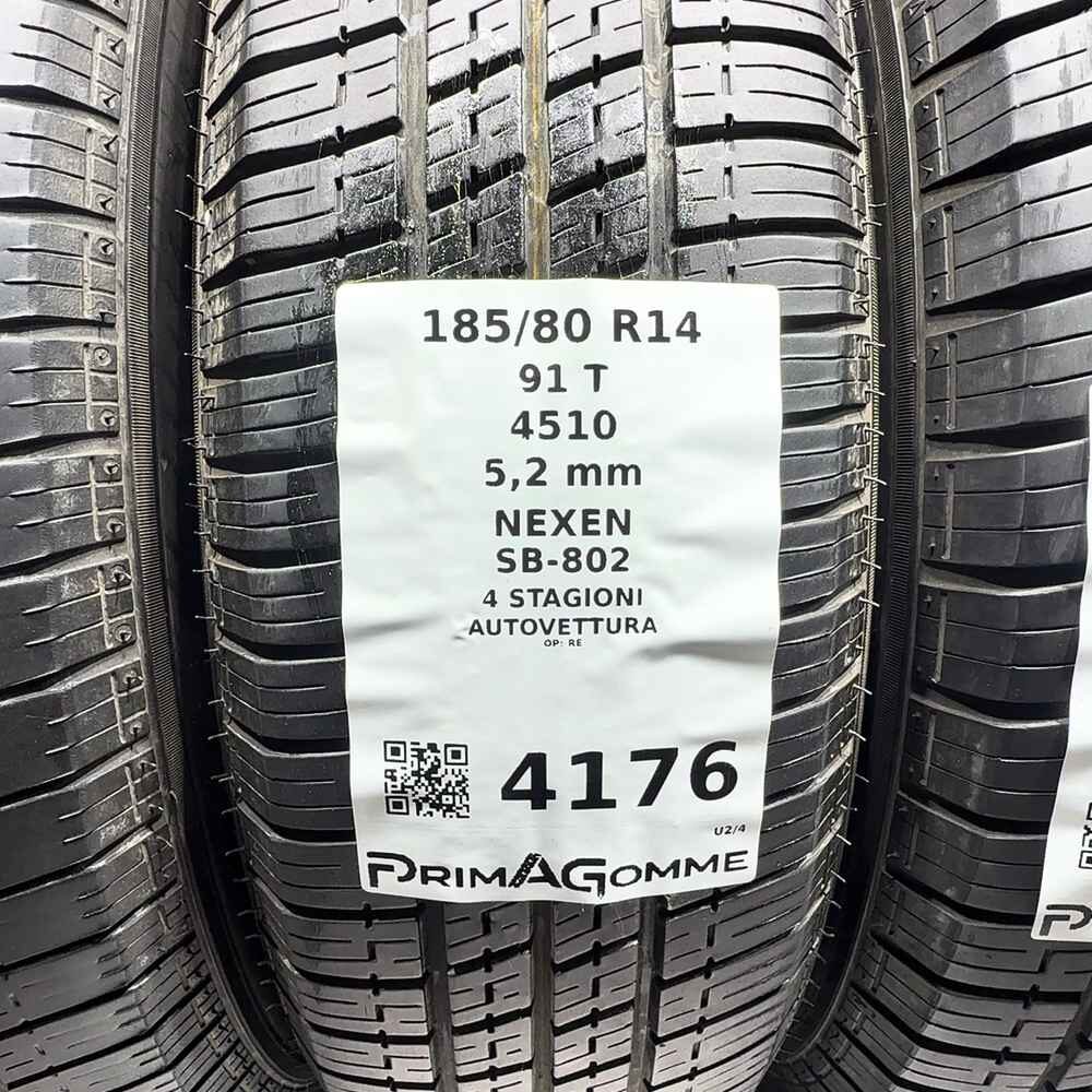 Gomme Usate 185 80 R14 91T Nexen SB-802 74% 4 Stagioni | Gomme Usate | PrimaGomme.it Nexen SB-802 185/80 R14 91T, dettaglio fotografico 3