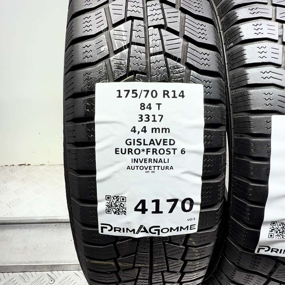 Gomme Usate 175 70 R14 84T Gislaved Euro*Frost 6 Invernali | Gomme Usate | PrimaGomme.it Gislaved Euro*Frost 6 175/70 R14 84T, dettaglio fotografico 3
