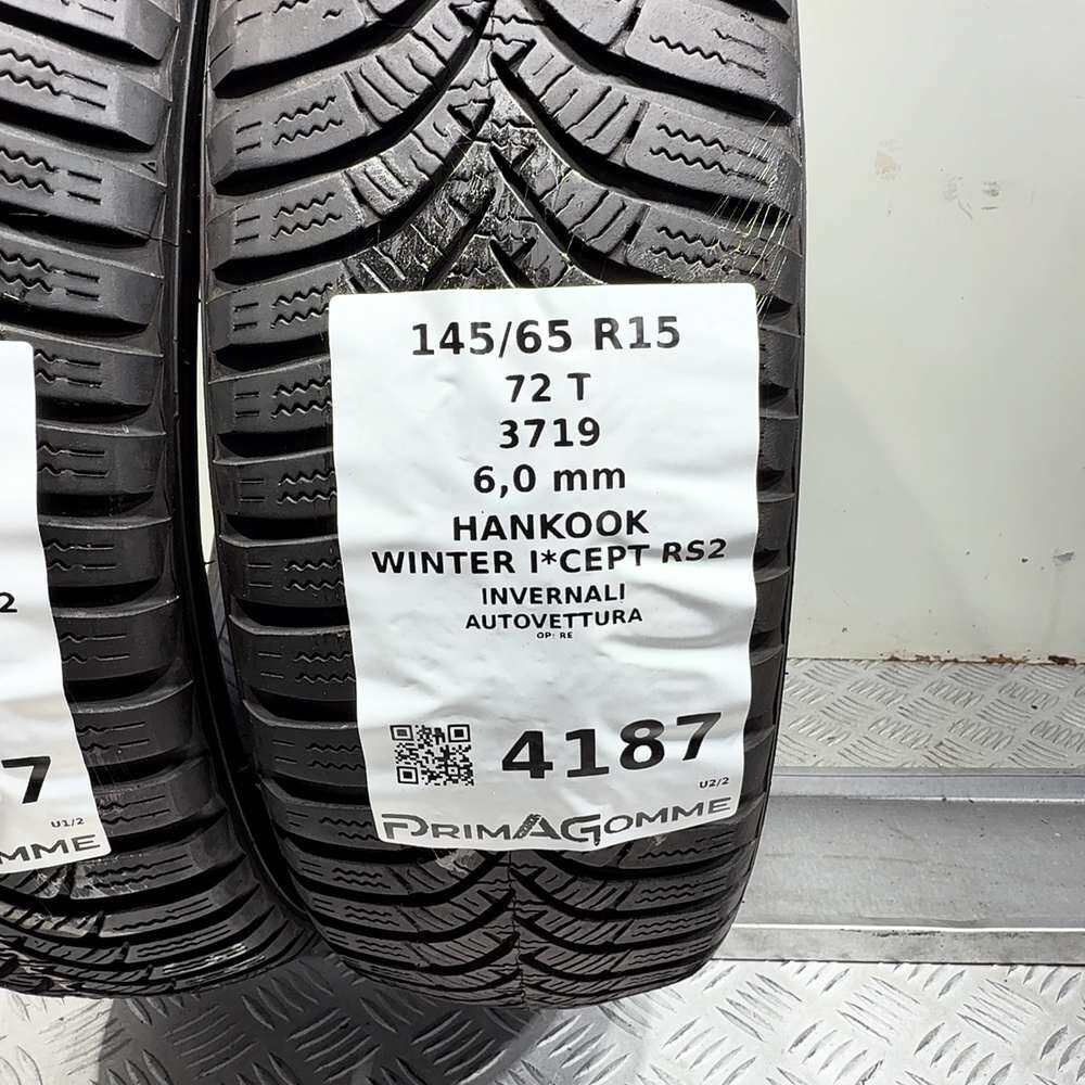 Gomme usate HANKOOK Winter I*Cept RS2 145/65 R15 72T – foto 03 | Prima Gomme HANKOOK Winter I*Cept RS2 145/65 R15 72T, dettaglio fotografico 3