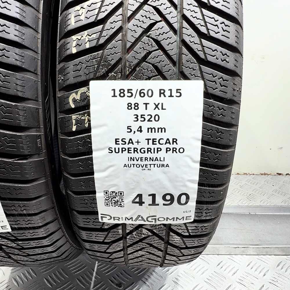 Gomme usate ESA+ TECAR Supergrip Pro 185/60 R15 88T – foto 03 | Prima Gomme ESA+ TECAR Supergrip Pro 185/60 R15 88T, dettaglio fotografico 3