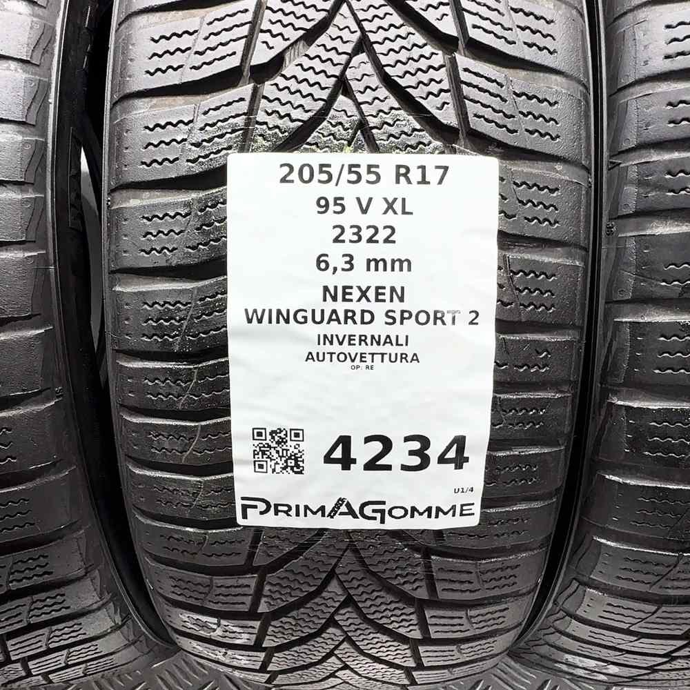 Gomme Usate 205 55 R17 95V XL Nexen Winguard Sport 2 90% Invernali | Gomme Usate | PrimaGomme.it Nexen Winguard Sport 2 205/55 R17 95V, dettaglio fotografico 3