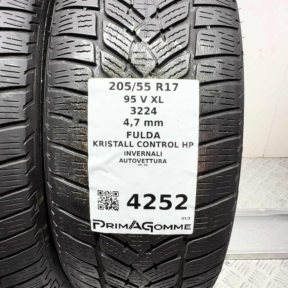 Gomme usate FULDA Kristall Control HP 205/55 R17 95V – foto 03 | Prima Gomme FULDA Kristall Control HP 205/55 R17 95V, dettaglio fotografico 3