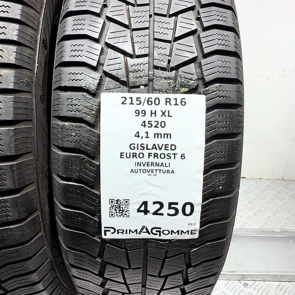 Gomme usate Gislaved Euro Frost 6 215/60 R16 99H – foto 03 | Prima Gomme Gislaved Euro Frost 6 215/60 R16 99H, dettaglio fotografico 3